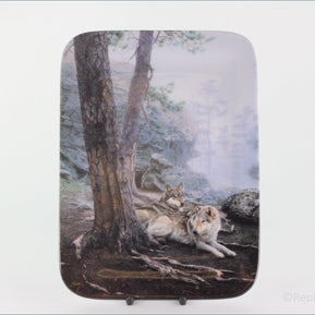 Bradford Exchange - Natures harmony - The Wolves Lie Low (no.1)