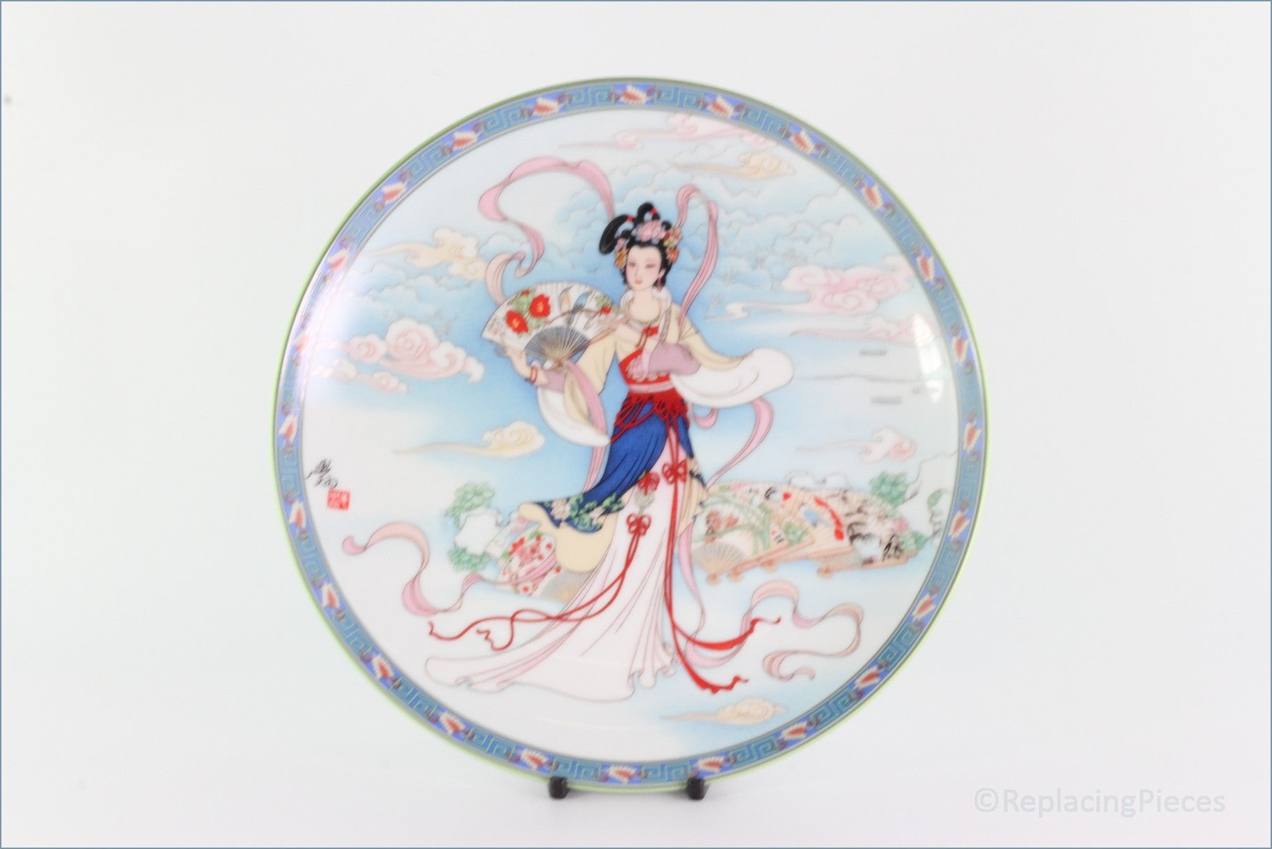 Ching-te Chen - The Legends Of West Lake - Folding Fans (no.12)