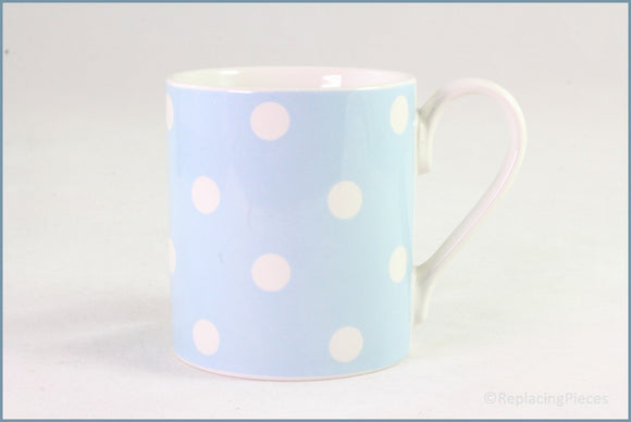 Churchill - Cath Kidston - Mug (Blue & White Spots)