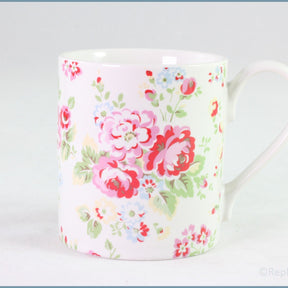 Churchill - Cath Kidston - Mug (White With Pink Flowers)