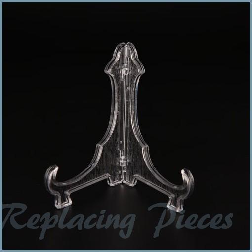 Clear Plate Stand - 10