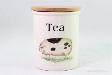Cloverleaf - Farm Animals - Storage Jar (Tea - Pig)