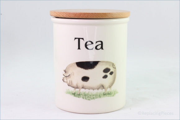 Cloverleaf - Farm Animals - Storage Jar (Tea - Pig)