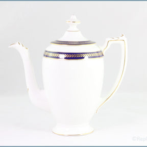 Coalport - Blue Wheat - Coffee Pot