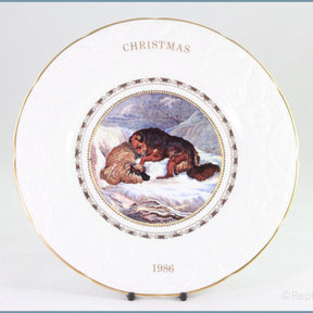 Coalport - Christmas Plates - 1986