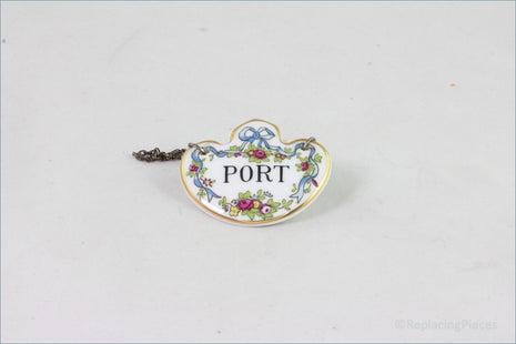 Coalport - Decanter Tags - Port