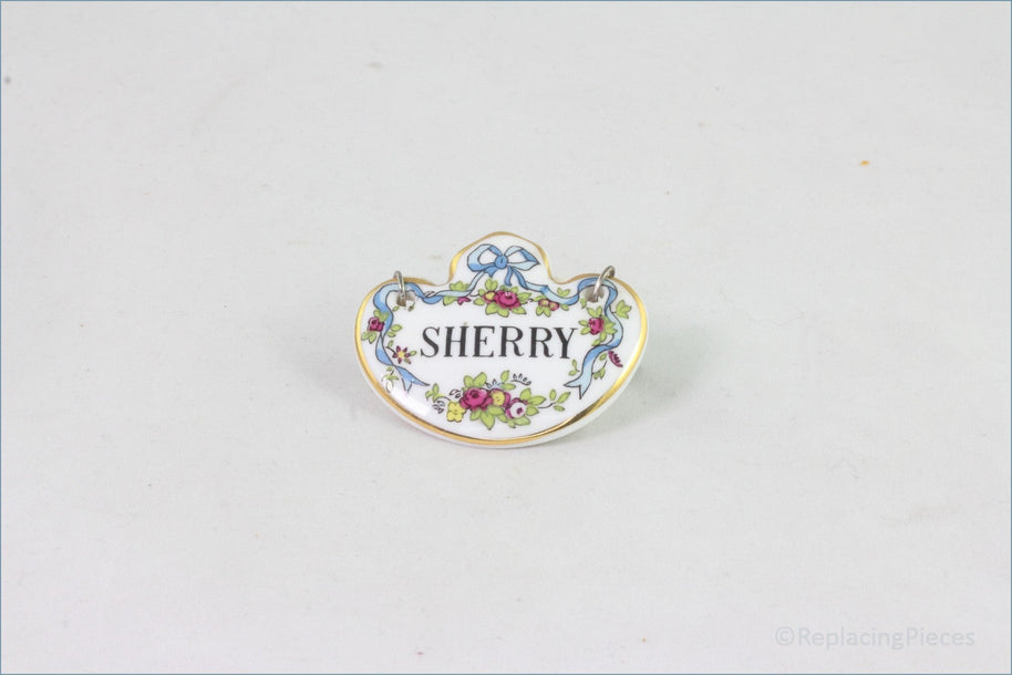 Coalport - Decanter Tags - Sherry