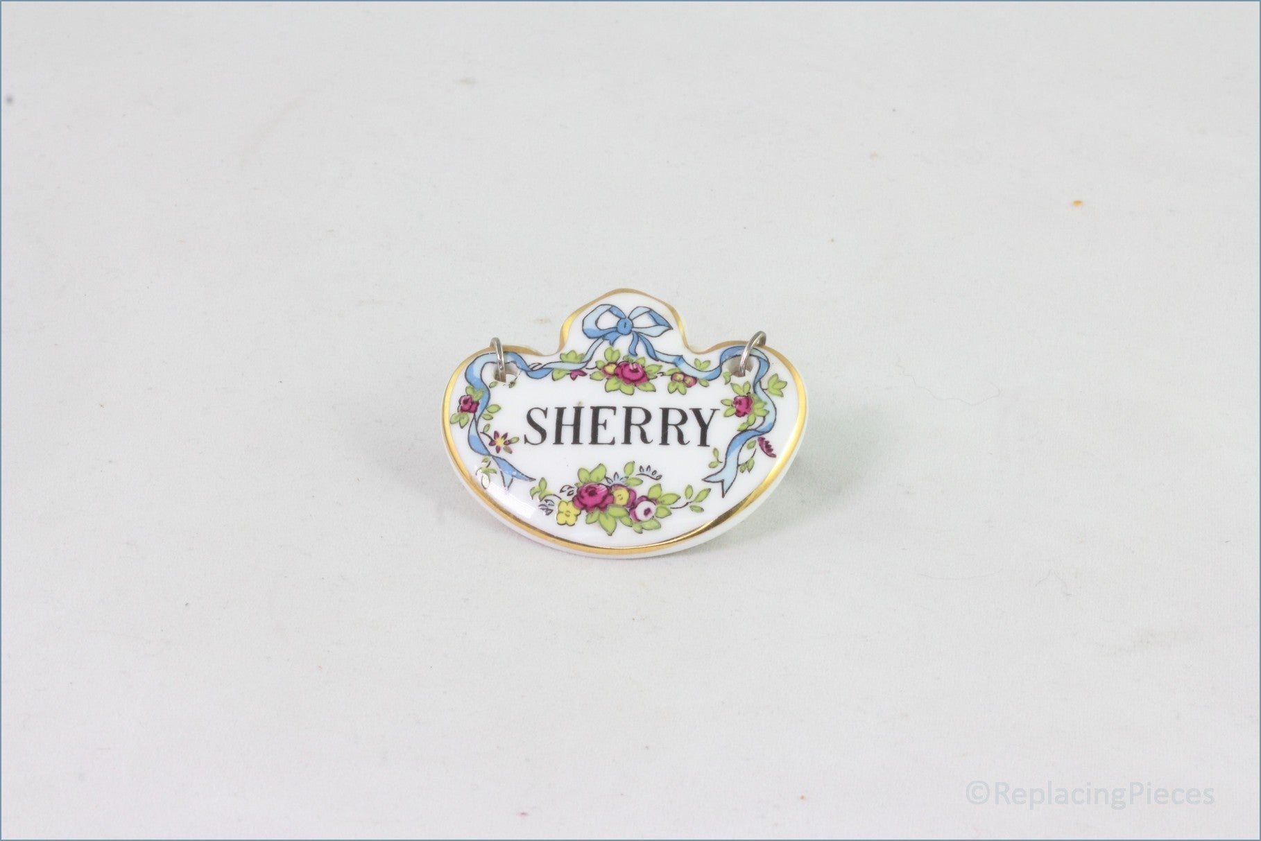 Coalport - Decanter Tags - Sherry