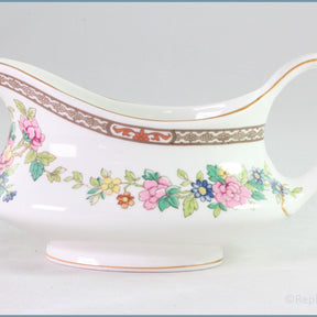 Coalport - Flower Of Tibet - Gravy Boat