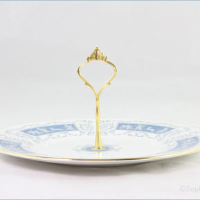Coalport - Revelry Blue - 1 Tier Cake Stand 