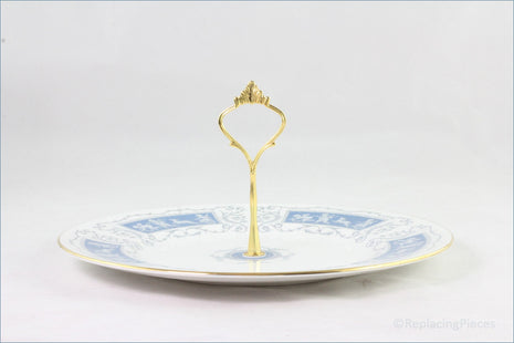 Coalport - Revelry Blue - 1 Tier Cake Stand 