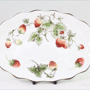 Coalport - Strawberry - Gravy Boat Stand