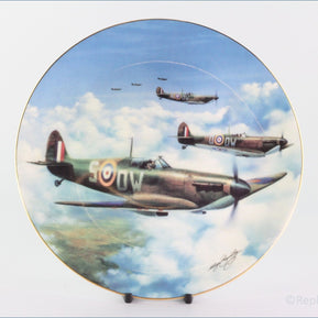 Coalport - The Power And The Glory - Spitfires In Vic Three Formation
