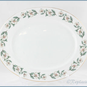 Crown Staffordshire - Christmas Roses - 15 5/8