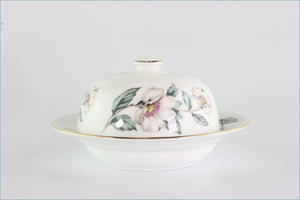 Crown Staffordshire - Christmas Roses - Muffin Dish