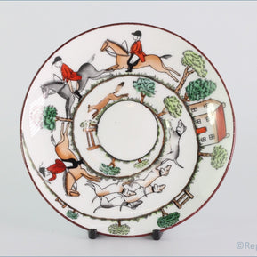 Crown Staffordshire - Hunting Scene - Tea Saucer