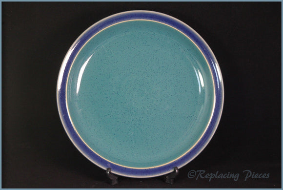 Denby - Harlequin - Dinner Plate (Blue Rim)