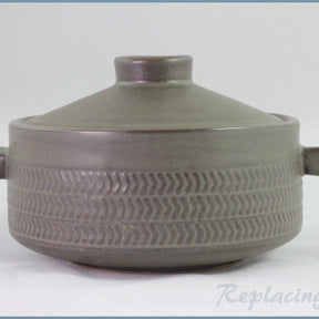 Denby - Chevron - Lidded Soup Bowl