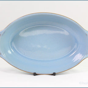 Denby - Colonial Blue - Entree Dish (Round Handles)