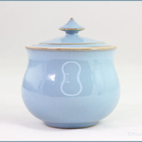 Denby - Colonial Blue - Lidded Sugar Bowl