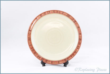 Denby - Fire - 8 7/8" Salad Plate (Stripes Rim)