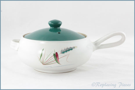 Denby - Greenwheat - 2 Pint Handled Casserole Dish