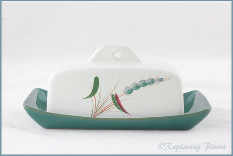 Denby - Greenwheat - Lidded Cheese Dish