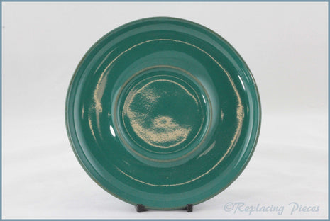 Denby - Greenwheat - Gravy Boat Saucer