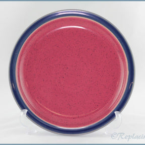 Denby - Harlequin - Dinner Plate (Blue Rim - Red Interior)
