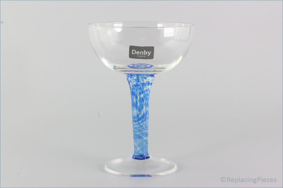 Denby - Imperial Blue - Champagne Saucer