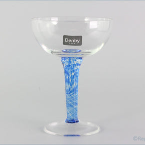 Denby - Imperial Blue - Champagne Saucer