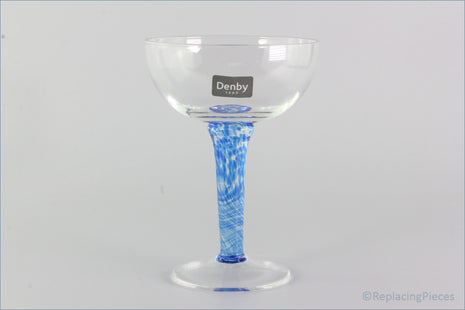 Denby - Imperial Blue - Champagne Saucer
