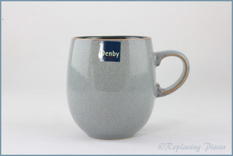 Denby - Jet - Large Curve Mug (Grey)