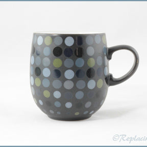 Denby - Jet - Large Curve Mug (Dots)