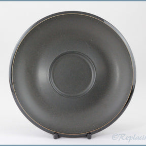 Denby - Jet - Tea Saucer (Black On Black)