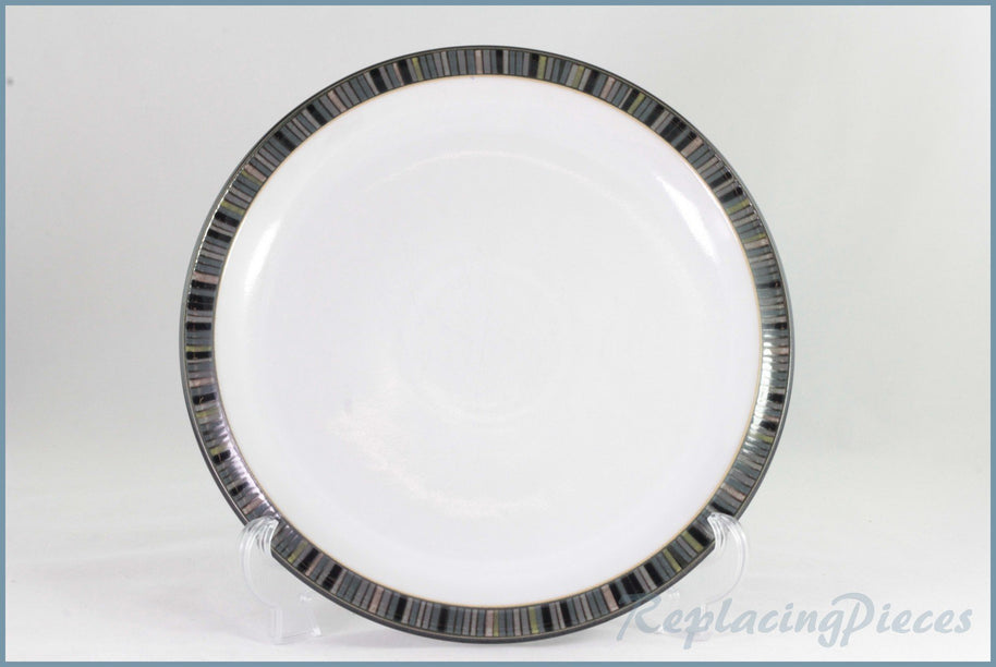 Denby - Jet - 8 7/8" Salad Plate (Stripes)