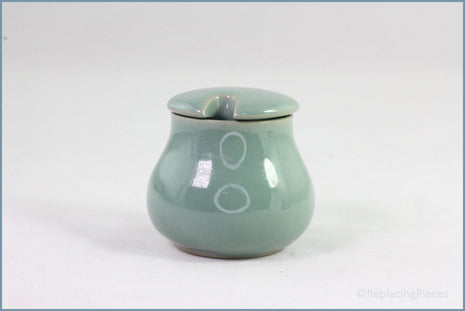 Denby - Manor Green - Mustard Pot
