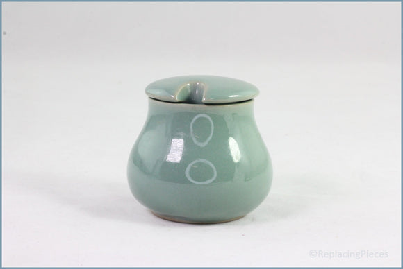 Denby - Manor Green - Mustard Pot