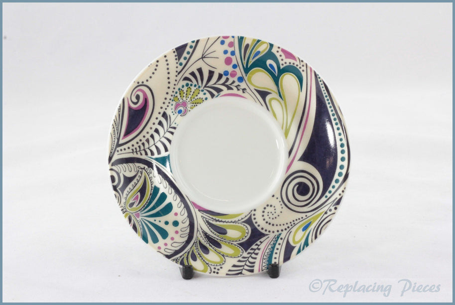 Denby - Monsoon - Cosmic - Coffee Can Saucer