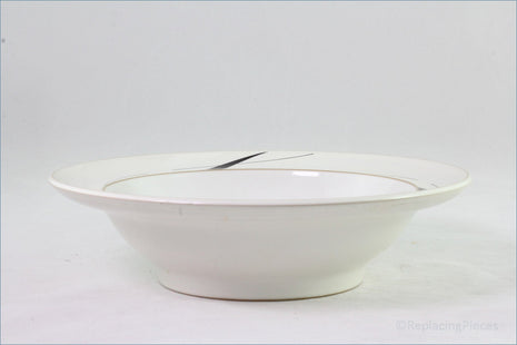 Denby - Oyster Strands - 9" Rimmed Bowl