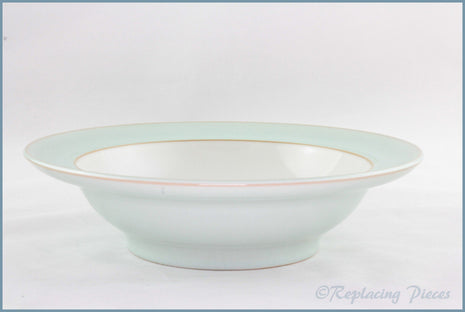 Denby - Pure Green - 9" Rimmed Bowl