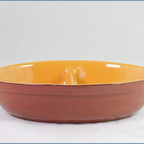 Denby - Spice - Divided Oval Roaster
