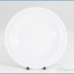 Denby - White - Tea Saucer