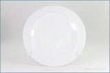Denby - White Silk - 9 1/2" Luncheon Plate