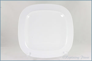 Denby - White Square - Dinner Plate