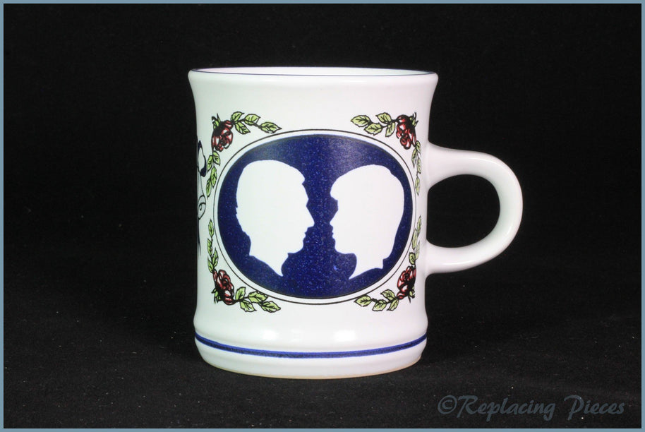 Denby - Commemorative Mug - Charles & Di