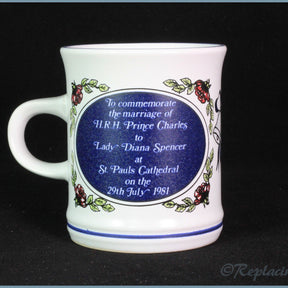 Denby - Commemorative Mug - Charles & Di