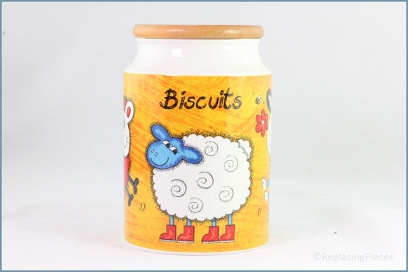 Dunoon - Funky Farm - Biscuit Jar