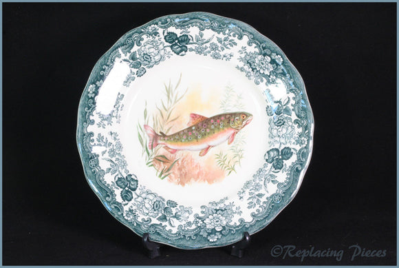 Palissy - Game Series (Fish) - Dinner Plate no.2