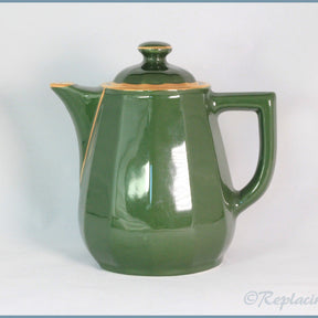 Apilco - Bistro (Green & Gold) - 1 3/4 Pint Coffee Pot